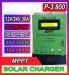 MPPT SOLAR CHARGE CONTROLLER with USB 30A